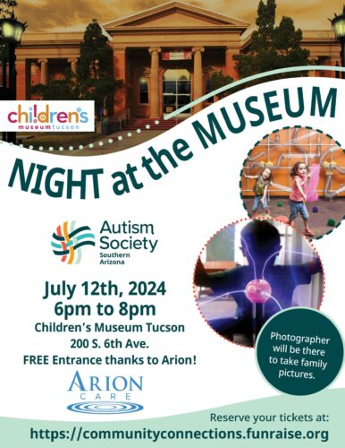 Night at the Museum; Autism Society; Tucson Museum